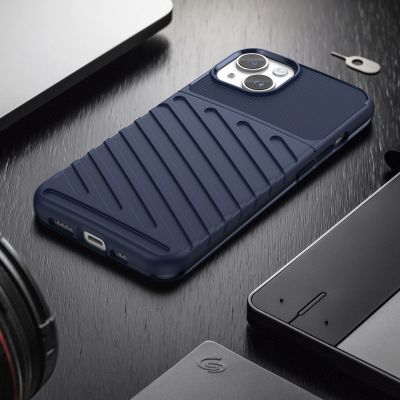 7. Thunder Case iPhone 14 Plus blue armored case