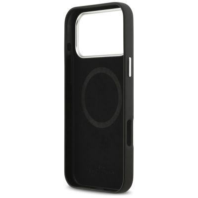 7. BMW Sign Full Wrapped Metal MagSafe Case for iPhone 17 Pro Max - Black