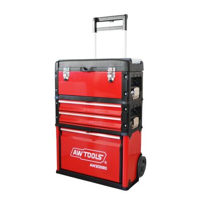 AWTOOLS 3-PIECE TOOL TROLLEY