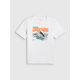 6. Boy's cotton T-shirt 4F 4FJRSS26TTSHM4171-10S