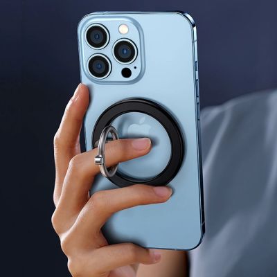 15. Joyroom kit multifunctional magnetic car holder ring phone support black (JR-ZS294)