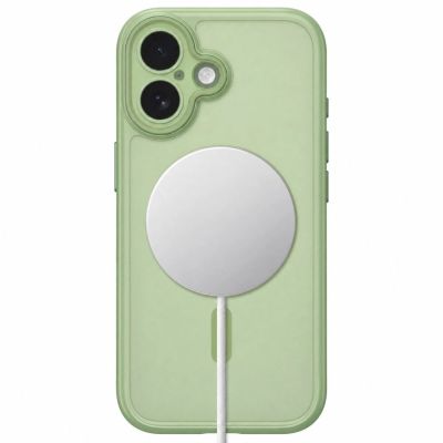 4. Tech-Protect MagPeak MagSafe CC Case for iPhone 17 – matte green