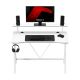 4. Huzaro Hero 1.9 White Gaming Desk