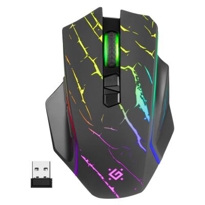 4. DEFENDER WIRELESS MOUSE GM-503 URAN OPTIC RF RGB 3200DPI 8P 52503
