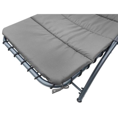 2. BERGAMO DECHAIR WITH UMBRELLA 200x125x180CM GRAY