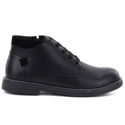 2. Women's leather ankle boots, black eVento 26BT17-494