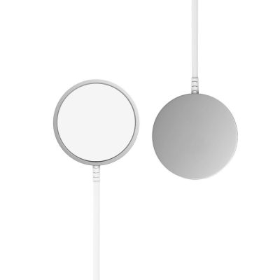 3. Tech-Protect QI15W-A44 Magnetic Wireless Charger with MagSafe - White