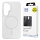 31. 3mk Smoke MagCase for Samsung Galaxy S25 - white-transparent