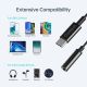 5. Choetech AUX003 USB-C / DC 3.5mm audio adapter - black