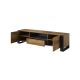 3. TV cabinet WOOD 180/44/48 wotan oak + anthracite
