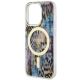 6. Guess GUHMP14XHLEOPWB iPhone 14 Pro Max 6.7" blue/blue hardcase Leopard MagSafe