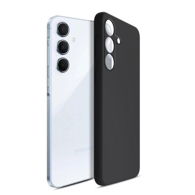 7. 3mk Silicone Case for Samsung Galaxy A55 5G - Black