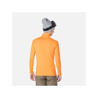 4. Rossignol Classique 1/2 Zip T-Shirt Orange