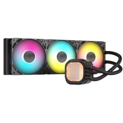 8. CORSAIR NAUTILUS 360 ARGB, 360mm Radiator, Liquid CPU Cooler