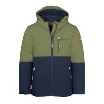 Trollkids Kids Hemsedal Snow Jacket XT Insulated Winter Jacket for Girls/Boys, Green (513-335)
