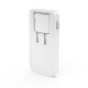 6. Hama GaN Charger 65W 2x USB-C 1x USB-A Foldable - White