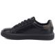 7. Men’s leather sports shoes, black sneakers Big Star UU174291