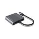 9. Conceptronic DONN13G Docking Station Wired USB 3.2 Gen 1 (3.1 Gen 1) Type-C Gray