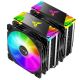 18. Jonsbo CR-2000GT CPU cooler with radiator and 12 cm fan, black, 1 pc.