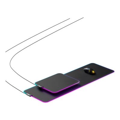 5. Steelseries QcK Prism Cloth XL Gaming Mousepad Black