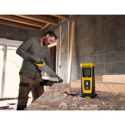 12. Stanley SLM65 Laser Rangefinder Black, Yellow 20 m