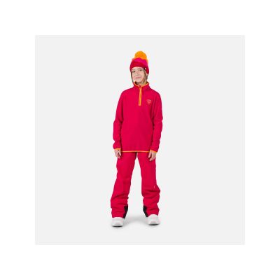 6. Rossignol Jr Strawpile Fleece Hz Sweatshirt Red