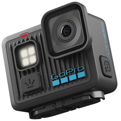 6. GoPro LIT HERO Sports Camera 12MP 4K Ultra HD CMOS 25.4/2.8mm (1/2.8") Wi-Fi 93g