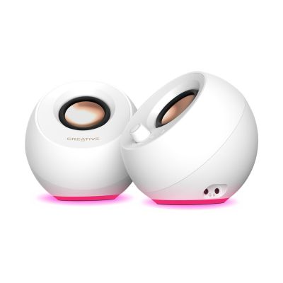 5. Creative Labs Creative Pebble Pro White 51MF1710AA003 BT Speakers
