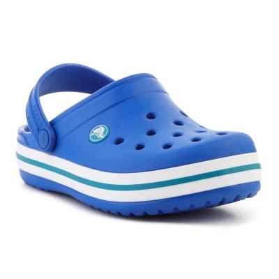 CROCS CROCBAND KIDS CLOG BLUE BOLT/TURBO TEAL 207006-4PI
