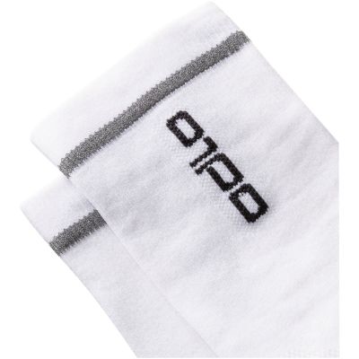 2. Odlo Micro Crew CERAMICOOL REFLECTIVE Socks, White