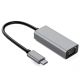 Aluminum RJ45 to USB Type-C Adapter 10/100/1000 Mb/s