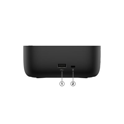 16. HP USB-C Dock G6 100W Docking Station + Power Adapter Black 9X3V1UT#ABB