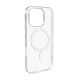 4. Puro 03 Mag MagSafe Silicone Case for iPhone 16 Pro Max - Transparent