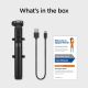 23. Selfie stick Spigen S540W Bluetooth with tripod - black