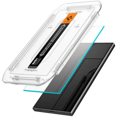 2. Spigen Glas.tR EZ Fit Tempered Glass for Samsung Galaxy S24 Ultra - 2 pcs.
