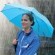 7. Euroschirm Swing Liteflex umbrella - ice blue