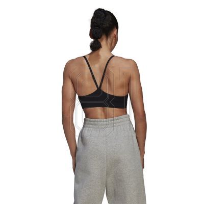 10. Adidas PureLounge Light-Support Strappy Bra W HD0284 sports bra