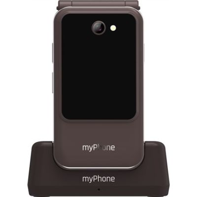 myPhone Harmony LTE Brown 2.8+1.44 " Anti-theft protection systems (IPS) 48 MB 128 MB One SIM card MicroSD card Network 3G Connectivity Bluetooth 5.1 Main camera resolution 2 MP 1300 mAh