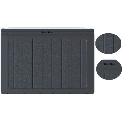 16. GARDEN BOX 190L ANTHRACITE BOARDEBOX