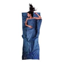 Cocoon TravelSheet Silk sleeping bag liner, checked silk
