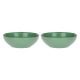Set of 2 Concerto Verde Acqua Salad Bowls - Mint, 26 cm