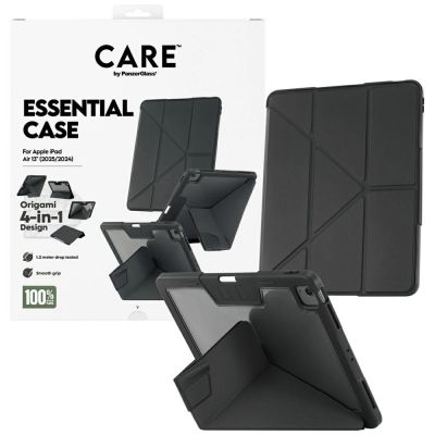 4. Care by PanzerGlass Y fold case for iPad Air 13" 2024 / 2025 - black