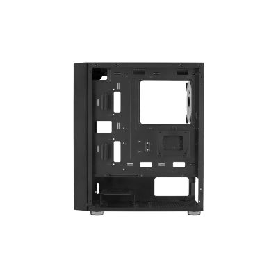 7. AEROCOOL PGS GRAPHITE-G-BK-v2 FRGB Case Black