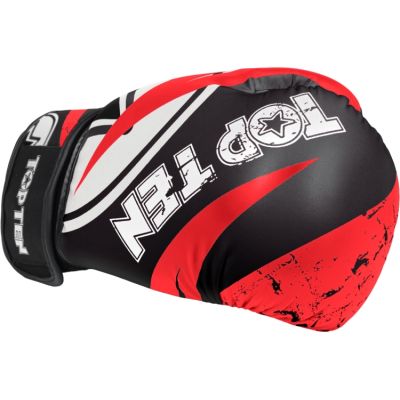 2. TOP TEN "URBAN ARTS" boxing gloves black and red