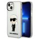 Karl Lagerfeld Ikonik Karl Lagerfeld Case for iPhone 13 / 14 / 15 - Transparent
