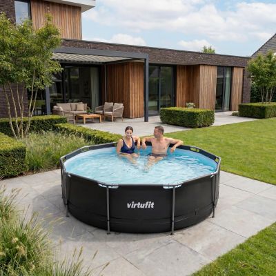 8. VIRTUFIT ROUND POOL 366 CM WITH FILTER PUMP