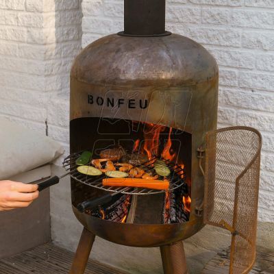 5. Bonfeu Bonbono rust garden fireplace 4501R