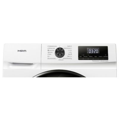 4. MPM MPM-5814-PH-47 automatic washing machine 8kg, 1400 rpm steam function, inverter motor,