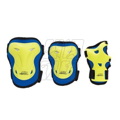 5. Protectors set Nils Extreme navy-lime H716 rL