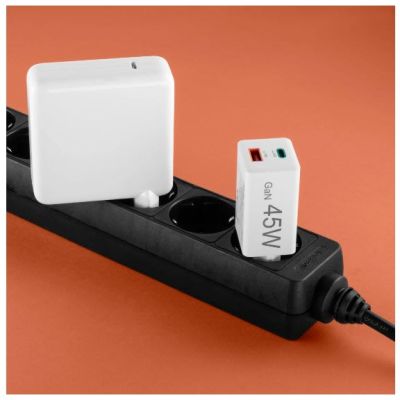 15. Hama 00201993 Mobile Charger Mobile Phone, Laptop, Smartphone, Tablet White Alternating Current Fast Charging Internal